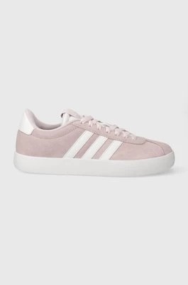 Zdjęcie produktu adidas sneakersy zamszowe COURT kolor różowy ID6281