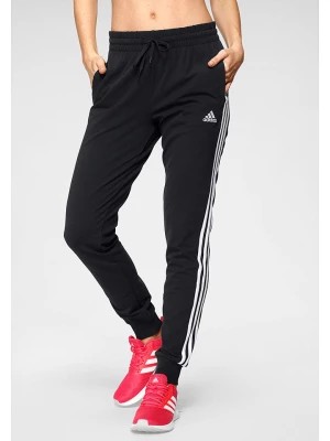 Zdjęcie produktu adidas Spodnie dresowe "3S SJ C" w kolorze czarnym rozmiar: XL