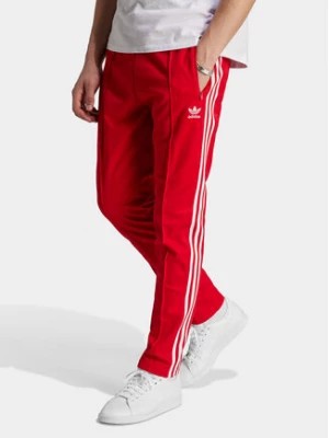 Zdjęcie produktu adidas Spodnie dresowe adicolor Classics Beckenbauer IM4547 Czerwony Slim Fit