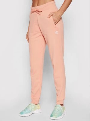 Zdjęcie produktu adidas Spodnie dresowe adicolor Essentials H37874 Różowy Slim Fit