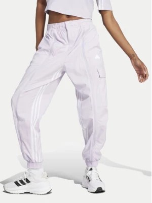 Zdjęcie produktu adidas Spodnie dresowe Dance All-Gender Versatile IS0907 Fioletowy Loose Fit