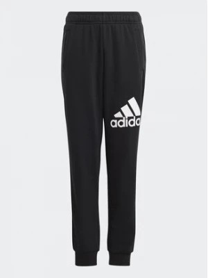 Zdjęcie produktu adidas Spodnie dresowe Essentials Regular Fit Big Logo Cotton Joggers H47140 Czarny Regular Fit