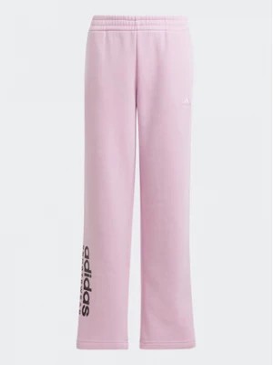 Zdjęcie produktu adidas Spodnie dresowe Fleece Kids IJ5953 Różowy Loose Fit