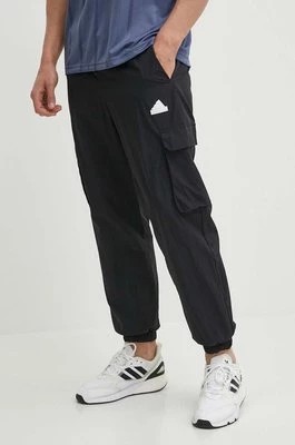 Zdjęcie produktu adidas spodnie dresowe kolor czarny gładkie IN3702
