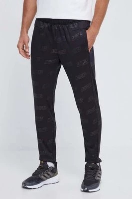 Zdjęcie produktu adidas spodnie dresowe kolor czarny wzorzyste