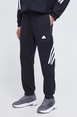 Zdjęcie produktu adidas spodnie dresowe kolor czarny z nadrukiem