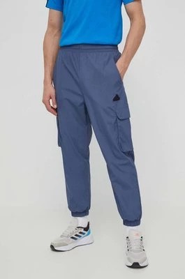 Zdjęcie produktu adidas spodnie dresowe kolor niebieski gładkie IR5165