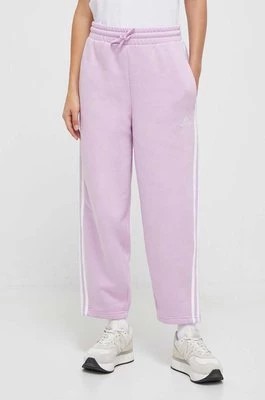 Zdjęcie produktu adidas spodnie dresowe kolor różowy z aplikacją