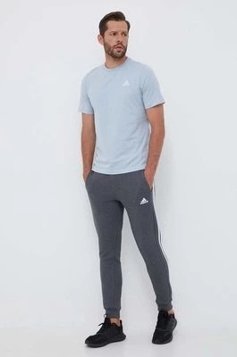 Zdjęcie produktu adidas spodnie dresowe kolor szary z aplikacją IJ8884