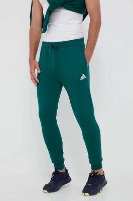 Zdjęcie produktu adidas spodnie dresowe kolor zielony gładkie IJ8892