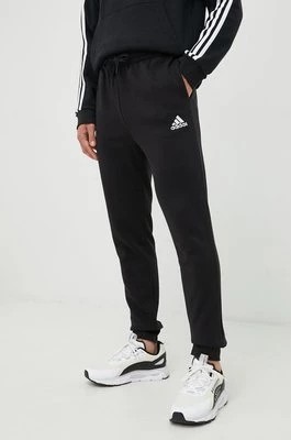Zdjęcie produktu adidas spodnie dresowe męskie kolor czarny gładkie HL2236