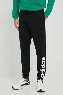 Zdjęcie produktu adidas spodnie dresowe męskie kolor czarny z nadrukiem