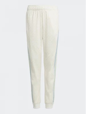 Zdjęcie produktu adidas Spodnie dresowe Monogram Print Tracksuit Bottoms IB8621 Biały Regular Fit
