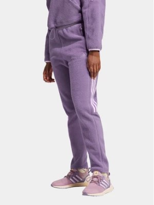 Zdjęcie produktu adidas Spodnie dresowe Tiro Fleece IJ8415 Fioletowy Regular Fit