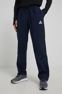 Zdjęcie produktu adidas spodnie GK9250 męskie kolor granatowy z nadrukiem