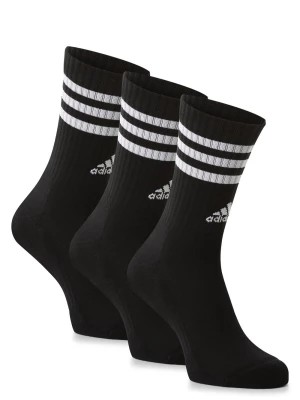 Zdjęcie produktu adidas Sportswear Skarpety pakowane po 3 szt. Kobiety Bawełna czarny jednolity,