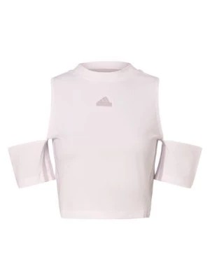 Zdjęcie produktu adidas Sportswear Top damski Kobiety Sztuczne włókno biały jednolity,