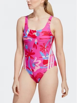 Zdjęcie produktu adidas Strój kąpielowy Floral 3-Stripes Swimsuit IB5995 Różowy Regular Fit