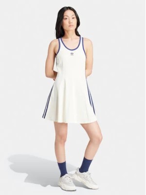 Zdjęcie produktu adidas Sukienka codzienna IR7468 Biały Slim Fit