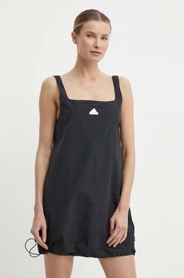 Zdjęcie produktu adidas sukienka kolor czarny mini prosta IQ4823