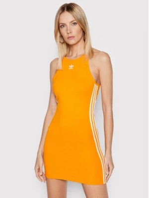 Zdjęcie produktu adidas Sukienka letnia adicolor Classics HC2046 Pomarańczowy Slim Fit