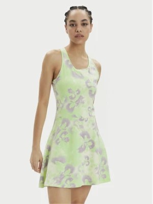 Zdjęcie produktu adidas Sukienka letnia Floral Graphic IS4246 Zielony Slim Fit