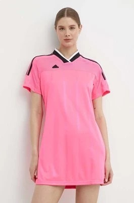 Zdjęcie produktu adidas sukienka TIRO kolor różowy mini prosta IS0732