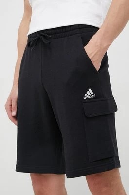 Zdjęcie produktu adidas szorty bawełniane kolor czarny HA4338