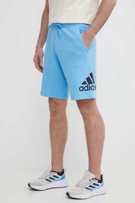 Zdjęcie produktu adidas szorty bawełniane kolor niebieski IS0001