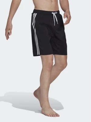 Zdjęcie produktu adidas Szorty kąpielowe 3-Stripes CLX HT4358 Czarny Regular Fit