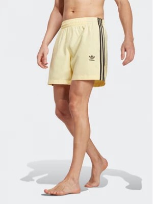 Zdjęcie produktu adidas Szorty kąpielowe Originals Adicolor 3-Stripes Swim Shorts HT4410 Żółty Regular Fit