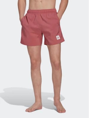 Zdjęcie produktu adidas Szorty kąpielowe Short Length Solid Swim Shorts HT2163 Różowy Regular Fit