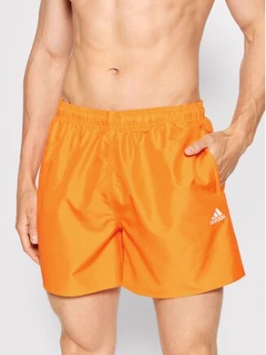 Zdjęcie produktu adidas Szorty kąpielowe Solid Swim HA0375 Pomarańczowy Regular Fit