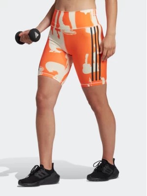 Zdjęcie produktu adidas Szorty rowerowe THEBE MAGUGU HN6180 Pomarańczowy Slim Fit