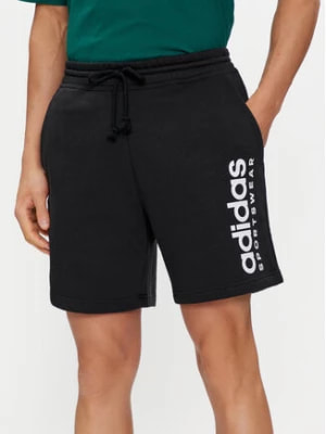 Zdjęcie produktu adidas Szorty sportowe All SZN Fleece Graphic Shorts IC9792 Czarny Regular Fit