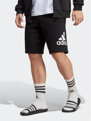 Zdjęcie produktu adidas Szorty sportowe Essentials Big Logo French Terry Shorts IC9401 Czarny Regular Fit