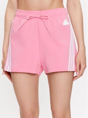 Zdjęcie produktu adidas Szorty sportowe Future Icons 3-Stripes Shorts IC0524 Różowy Regular Fit