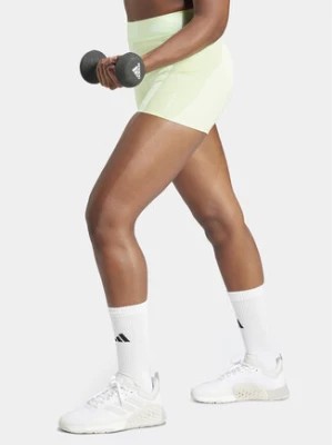 Zdjęcie produktu adidas Szorty sportowe Techfit IU1854 Zielony Slim Fit