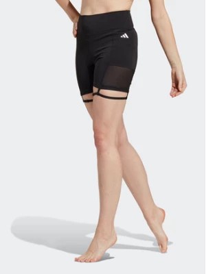 Zdjęcie produktu adidas Szorty sportowe Train Essentials Dance High-Waisted Short Leggings HT5429 Czarny