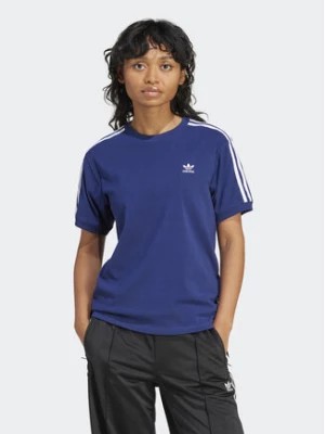 Zdjęcie produktu adidas T-Shirt 3-Stripes IR8053 Granatowy Regular Fit