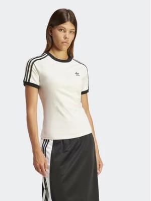 Zdjęcie produktu adidas T-Shirt 3-Stripes IR8104 Biały Slim Fit