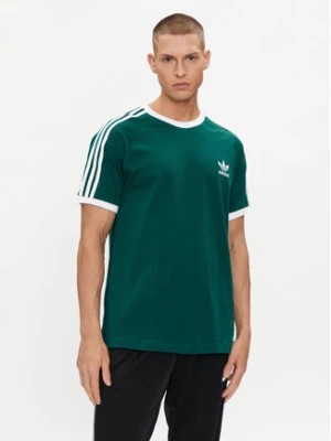 Zdjęcie produktu adidas T-Shirt adicolor Classics 3-Stripes IM9387 Zielony Slim Fit