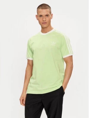 Zdjęcie produktu adidas T-Shirt adicolor Classics 3-Stripes IM9391 Zielony Slim Fit