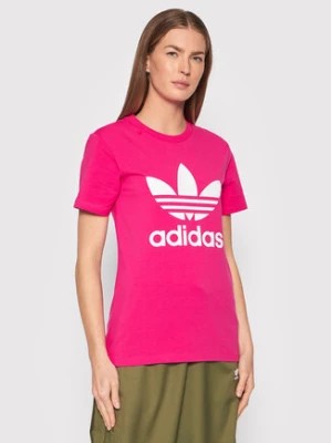 Zdjęcie produktu adidas T-Shirt adicolor Classics Trefoil HG3785 Różowy Regular Fit