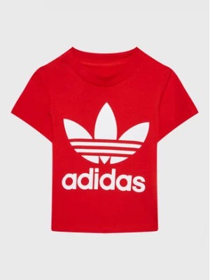 Zdjęcie produktu adidas T-Shirt adicolor Trefoil IC6110 Czerwony Regular Fit
