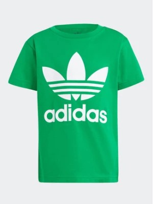 Zdjęcie produktu adidas T-Shirt adicolor Trefoil IR6884 Zielony Regular Fit