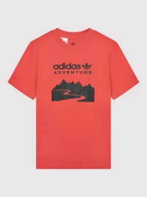 Zdjęcie produktu adidas T-Shirt Adventure HE2058 Pomarańczowy Regular Fit