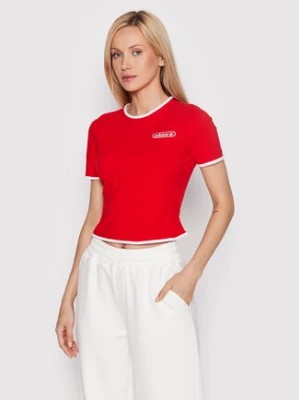 Zdjęcie produktu adidas T-Shirt Binding Details HL6570 Czerwony Slim Fit