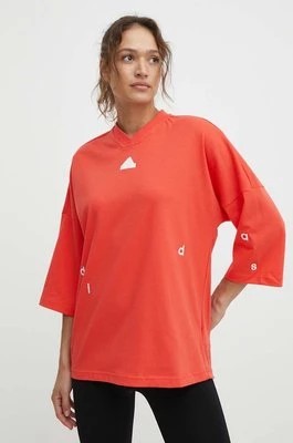 Zdjęcie produktu adidas t-shirt damski kolor pomarańczowy