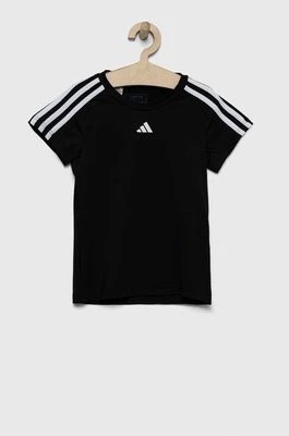 Zdjęcie produktu adidas t-shirt dziecięcy kolor czarny